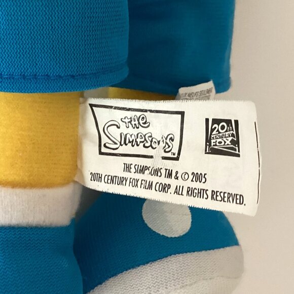 Vintage Bart Simpson Batman Stuffed Toy Superhero The Simpsons - Picture 7 of 9